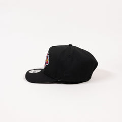 NEW ERA EXCLUSIVE A-FRAME BLACK ATLANTA BRAVES SNAPBACK W/ 2000 ALL STAR GAME SIDE PATCH