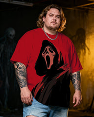 Ghostface Men's Plus Size Short Sleeve T-Shirt