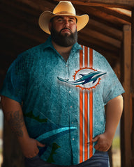 Men's Plus Size Short Sleeve Shirt