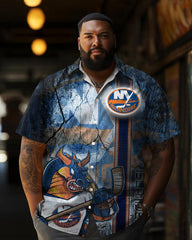 Men's Plus Size Short Sleeve Shirt