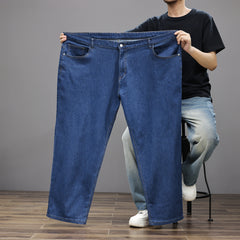 Plus size Men's Elastic Jeans