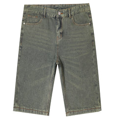 Minimalistische Sommerjeans für Herren in Übergröße