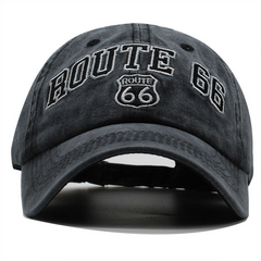 Baseballkappe im Vintage-Stil mit Stonewashed-Stickerei