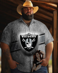 Men's Plus Size Short Sleeve Shirt