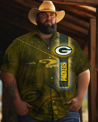 Men's Plus Size Short Sleeve Shirt