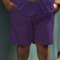 Men's Big Logo Louisiana State University Plus Size T-Shirt Set, Men's Sports Style Suit