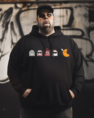 Men's Funny Parody Halloween Gamer Cotton Big & Tall Hoodie