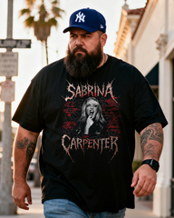 Sabrina Carpenter Men's Plus Size Short Sleeve T-Shirt