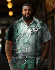 Men's Plus Size Short Sleeve Shirt