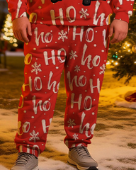 Santa Claus Men's Plus Size Hoodie