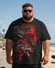 Men's Wolf's Big & Tall Short Sleeve T-Shirt