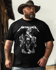 Heavy Metal Band Plus Size Cotton T-Shirt