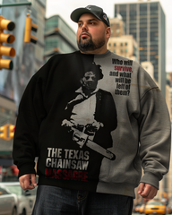 Men's The Texas Chainsaw Massacr Plus Size Sweatshirts