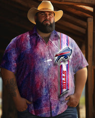 Men's Plus Size Short Sleeve Shirt