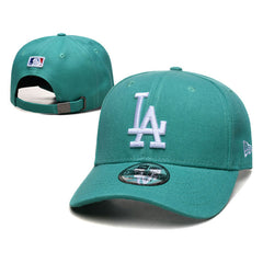NEW ERA LOS ANGELES DODGERS SOLID COLOR SERIES A WHITE TRUCKER-NEW ERA-MULTI COLOR