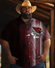 Men's Plus Size Short Sleeve Shirt