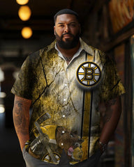 Men's Plus Size Short Sleeve Shirt