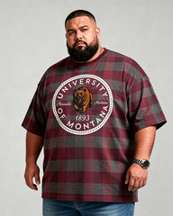 Montana Griz Men's Plus Size Short Sleeve T-Shirt