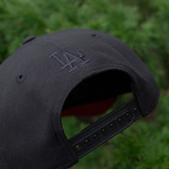 NEW ERA A-FRAME LOS ANGELES DODGERS ROSES BLACK / SCARLET UV SNAPBACK CA