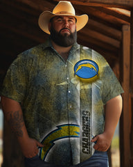 Men's Plus Size Short Sleeve Shirt