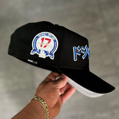 NEW ERA LOS ANGELES DODGERS OHTANI BLACK EMBROIDERED CASUAL BASEBALL CAP