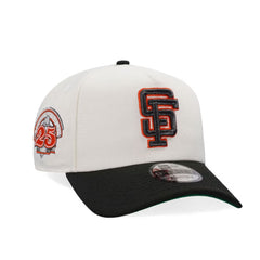 NEW ERA SAN FRANCISCO GIANTS 25TH ANNIVERSARY CHROME RETRO TWO-TONE A-FRAME BASEBALL CAP