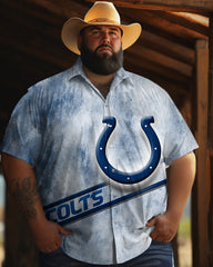 Men's Plus Size Short Sleeve Shirt