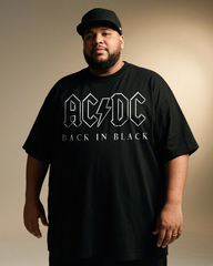 AC/DC Men's Plus Size Short Sleeve T-Shirt