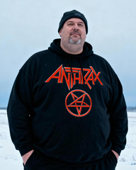 ANTHRAX Men's Cotton Big & Tall Hoodie