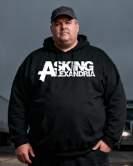 ASKING ALEXANDRIA Men's Cotton Big & Tall Hoodie