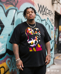 AXL ROSE Art Men's Cotton Big & Tall T-shirt