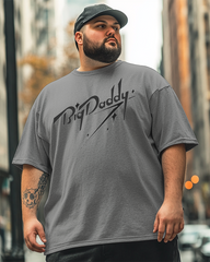 Big Daddy Men's Plus Size Short Sleeve T-Shirt