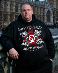 BIOHAZARD Men's Cotton Big & Tall Hoodie