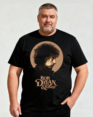 BOB DYLAN Men's Cotton Big & Tall T-shirt
