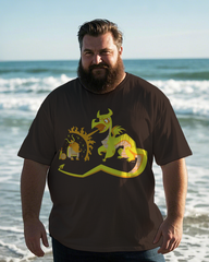 Beard Magic Men's Plus Size Short Sleeve T-Shirt