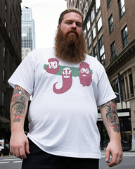 Beard Guys Men's Plus Size Short Sleeve T-Shirt