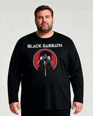 Black Sabbath Men's Big & Tall Long Sleeve Cotton T-Shirt