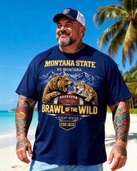 Men's Brawl of The Wild Big & Tall Short Sleeve T-Shirt