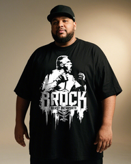 Brock Lesnar Men's 100% Cotton Big & Tall T-Shirt