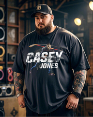 CASEY JONES Men's Plus Size Short Sleeve T-Shirt