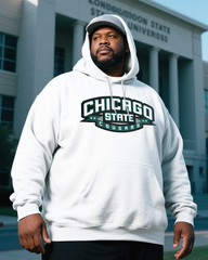 Chicago State College Men's Big & Tall Hoodie