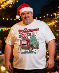 Christmas Movie Men's Cotton Big & Tall T-shirt
