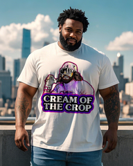 Cream Of The Crop Men's 100% Cotton Big & Tall T-Shirt