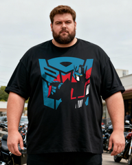 Men's Optimus Prime Big & Tall Short Sleeve T-Shirt