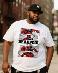 DEADPOOL Men's Plus Size Short Sleeve T-Shirt