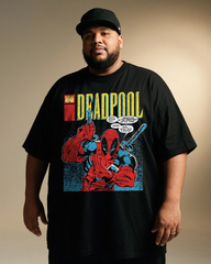 DEADPOOL Men's Plus Size Short Sleeve T-Shirt