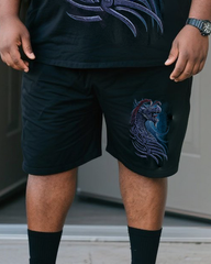 DRAGON BORNE Men's Plus Size T-Shirt & Shorts Set