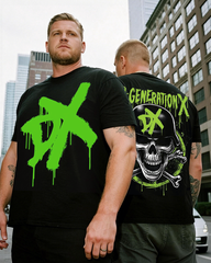 Men's D-Generation X Helmet Big & Tall Short Sleeve T-Shirt