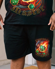 Dungeon Master Men's Plus Size T-Shirt & Shorts Set