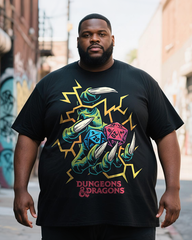 Dungeons and Dragons Men's Plus Size Short Sleeve T-Shirt